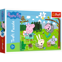 Puzzle 30 Leśna wyprawa Świnka Peppa 18245