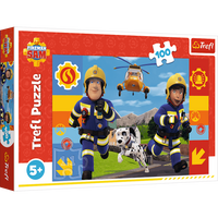 Puzzle 100 Zawsze pomocny Strażak Sam 16518