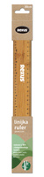 Linijka drewniana Eco 30cm.