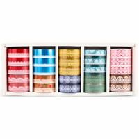 Display Taśma ozdobna Washi Pet Tape display mix 25 sztuk