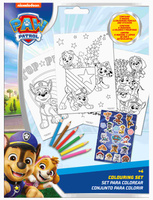 Zestaw do kolorowania z naklejkami Paw Patrol PW20005