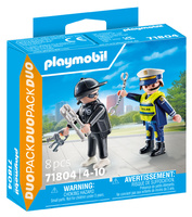 Playmobil Policjant i złodziej 71804