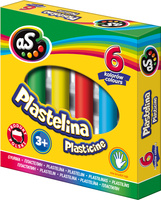 Plastelina as Astra 6 kolorów