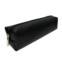 Piórnik szkolny młodzieżowy prostokąt kostka Black Classic