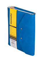 Organizer budżetownik 2026 B6 kobaltowy nubuk