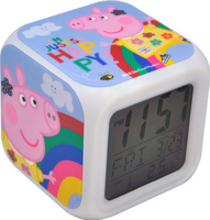 Budzik cyfrowy z projektorem Peppa Pig KE07