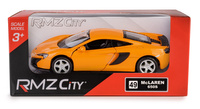 RMZ City McLaren 650S pomarańczowy w skali 1:32