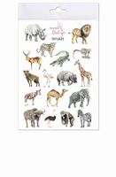 Tatuaże zmywalne Zwierzęta Afryki