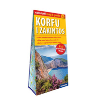 Korfu i Zakintos map&guide XL laminat 2025