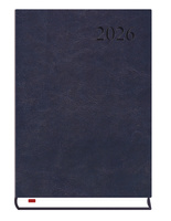Kalendarz 2026 Asystent A5 dzienny granat