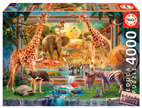 Puzzle 4000 Sawanna budzi się do życia 111337