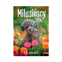 Kalendarz 2026 Milusińscy A4 ścienny