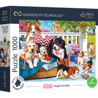 Puzzle 1000 UFT Doggy Friendship 10698