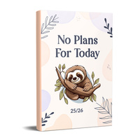 Kalendarz 2025/2026 A5 No Plans For Today