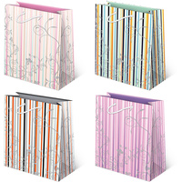 Torebki prezentowe T8-93 Paski 10 sztuk