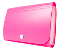 Organizer harmonijkowy mini PP różowy