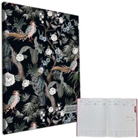 Kalendarz 2026 A4 tygodniowy Botanique Pawie