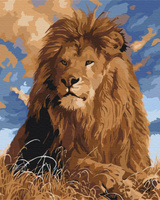 Malowanie po numerach BRUSHME 40x50 cm Prawdziwy Gigant