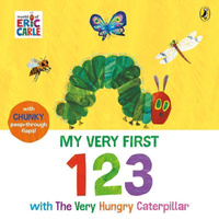 My very first 123 with the very hungry Caterpillar wer. angielska