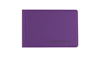 Okładka na dokumenty małe violet