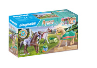 Playmobil 3 konie Morgan, Quarter Horse i Angloarab Shagya 71356