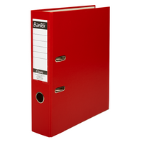 Segregator A4 Bantex budget classic 7,5 cm czerwony