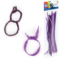 Druciki kreatywne 30cm fioletowe 20szt. Fiorello GR-CH020