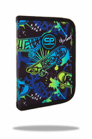 Piórnik jednoklapkowy bez wyposażenia Coolpack Clipper Skate Night