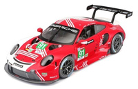BBURAGO MODEL PORSCHE 911 RSR LM 2020 -WHITE/ RED 1:24