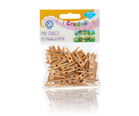 Spinacze drewniane mini Astra Rustykalne klamerki 50 szt.