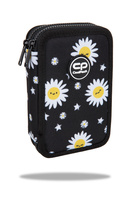 Piórnik 2-komorowy z wyposażeniem Coolpack Jumper 2 Daisy Black