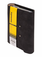 Organizer budżetownik 2026 B6 czarny nubuk