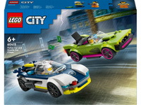 Lego City Pościg radiowozu za muscle carem 60415