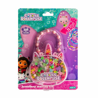 Zestaw koralików Gabby's Dollhouse Jednorożec 250 szt. + 2m gumki