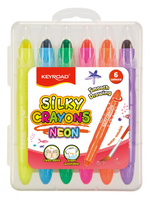 Kredki żelowe KEYROAD Neon 6 kolorów