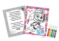 Kolorowa akcja pod wodą. Psi Patrol. Ulubione kolorowanki