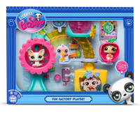 Littlest Pet Shop zestaw fabryka zabawy + akcesoria LPS00519