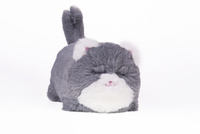 Interaktywny Kot Huggy Luv szary DKO0221