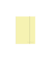 Brulion A5 80k linia z gumką Coolpack pastel powder yellow