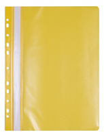 Paczka skoroszyt A4 Office Products miękki wpinany żółty 25 sztuk