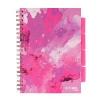 Kołozeszyt Strigo B5 Project Book Fusion różowy kratka