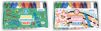 Kredki wykręcane Silky 12 kolorów 1szt.mix