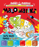 Zwierzęta. Farbki i pędzelek