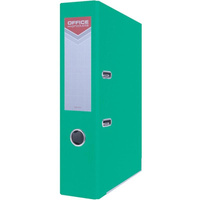 Segregator PP A4/75mm Officer z szyną Office Products turkusowy