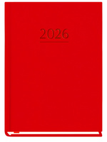 Terminarz 2026 Marta B6 tygodniowy czerwony