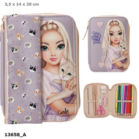 Piórnik Duo z wyposażeniem z saszetką Top Model Kitty 13658A