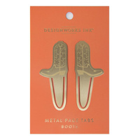 Zakładki do książek metalowe Buty 2szt.