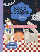 Kocia Szajka i klątwa starego kina. Kolorowanka z pazurem