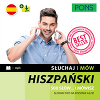 Słuchaj i mów PONS hiszpańskie A2/B1 z nagraniami w.3