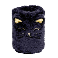Pluszowy przybornik na biurko Astrabag Fluffy Kitty black